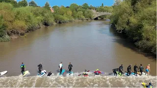 THIS IS WHY we couldn't take the narrowboat on the River Severn (feat. the Severn Bore)