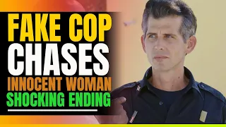 Predator Fake Cop Chases Innocent Black Woman. Shocking Ending