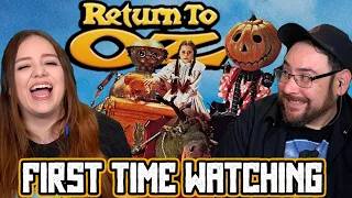 Return to Oz (1985) Movie Reaction | Her FIRST TIME WATCHING | Those darn Wheelers!