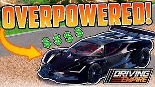 I Bought The MOST EXPENSIVE BUGATTI!! (Insanely Overpowered!) | Driving Empire | Roblox