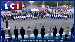 "La Marseillaise", comme vous l'avez rarement entendue, pour clore ce défilé du #14Juillet