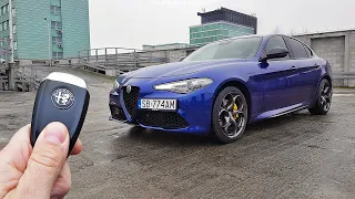 Alfa Romeo Giulia Veloce 2.0 GME Turbo 280 Q4 TEST Włoszki po liftingu