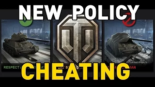 Cheating in World of Tanks - New Policy!