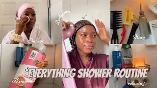 Everything Shower Routine | affordable | smell Good | Relaxing feminine hygiene | soft skin routine