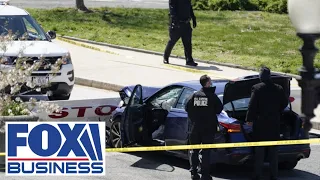 US Capitol locked down after car crashes into barricade