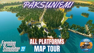 PAKSUNIEMI - Map Tour - Farming Simulator 22