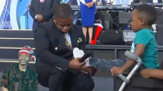 Prophet Command Short Limb To Grow Instantly | Shepherd Bushiri Miracle