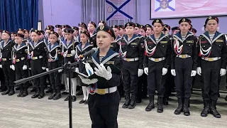 Сюжет проекта "Патриот. РФ" на БСТ о торжественной церемонии посвящения в кадеты Витязь-юниор.