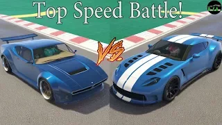 GTA 5 - Top Speed Drag Race (PRE-NERF Lampadati Viseris vs. Ocelot Pariah)