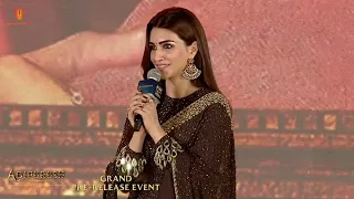 Actress Kriti Sanon Speech At Adipurush Pre Release Event | TFPC