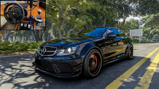 700HP Mercedes C63 AMG - The Crew Motorfest | Thrustmaster T300RS + TH8A Shifter Gameplay