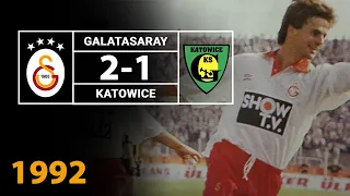 Nostalji Maçlar | Galatasaray 2 - 1 Katowice ( 29.09.1992 )