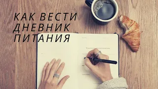 Как Вести Пищевой Дневник. Зачем Нужен Дневник Питания. Инструкция