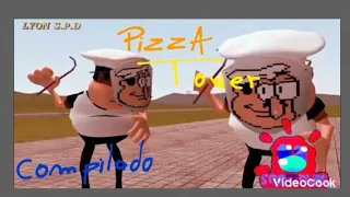 Compilação de animações de Pizza Tower 🎉😸🍕🎁