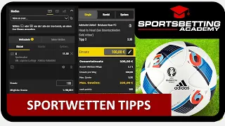 Sportwetten Tipps und Tricks zum nachspielen (#Sportwetten)