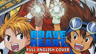 "Brave Heart" FULL ENGLISH COVER by Hiltonium ft. @RedyyChuu  | Digimon Adventure
