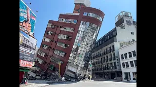Earthquake of 7.5 magnitude rocks Taiwan / 3rd April 2024