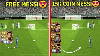Which Leo Messi is The Best 😍 Free Messi vs 2009 vs 2015 vs 2022 eFootball 24