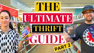 THE ULTIMATE THRIFT GUIDE PART 2 - Video games, Books, DVD's & Ink