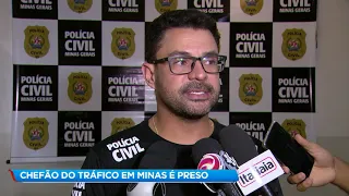 Polícia prende suspeito de chefiar tráfico de drogas em Minas Gerais