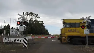 Mahers Road (Mahers Lane), Inverleigh, Vic | ARTC Railway Crossing | Before and After Upgrade