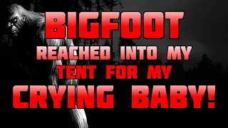 BIGFOOT REACHED INTO MY TENT FOR MY CRYING BABY!