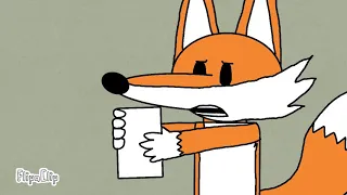 animação da raposa da matemática