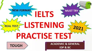IELTS LISTENING PRACTICE TEST 2021 WITH ANSWERS | IELTS FOR LIFE