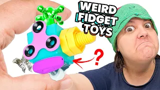 7 MOST WEIRDEST VIRAL Fidget Toys EVER Unbox Review