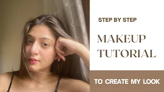 STEP BY STEP MAKEUP TUTORIAL TO CREATE MY LOOK || FASHION || BEAUTY || PURNA || SWIKRITI MAJUMDER