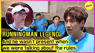 [RUNNINGMAN] And he wasn't present when we were talking about the rules. (ENGSUB)