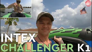 Intex Challenger K1 Kayak Review (Cheap Inflatable Kayak)