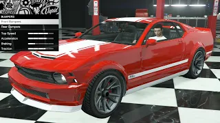 GTA 5 - OG Vehicle Customization - Vapid Dominator (Ford Mustang GT)