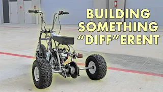 Minibike Trike Build - With a Differential! FULL BUILD