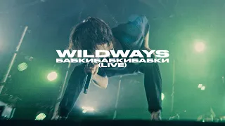 Wildways – Бабкибабкибабки (live Atmosphere, Moscow 2023)