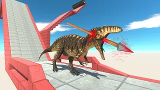 Ballista Arrows against Dinosaurs and Animals - Animal Revolt Battle Simulator