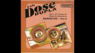 CD DOSE DUPLA BARRETOS VOL 2  2001 E 2002