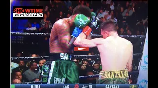 ROBBERY!JARRETT HURD DEFEATS FRANCISCO SANTANA BY ROBBERY FULL FIGHT AND HIGHLIGHTS