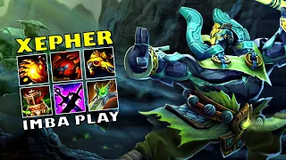 Dota 2 XEPHER [Earth Spirit] IMBA Play Earth Spirit God 7.34c