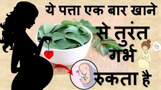 ये पत्ता एक बार खाने से तुरंत गर्भ रुकता है । Infertility | Curry leaves for fertility