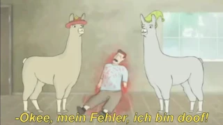 Lamas mit Hüten - Deutsch Untertitel