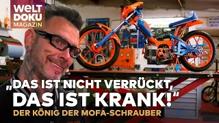 MOFA AUF STEROIDEN: "Das ist nicht verrückt, das ist krank!" König der Mofa-Schrauber | WELT Magazin