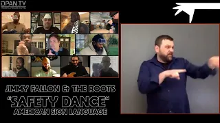 Jimmy Fallon & The Roots "Safety Dance" in ASL One World Together