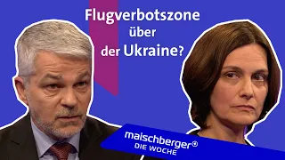 Autorin Katja Petrowskaja und Militärexperte Carlo Masala | maischberger. die woche