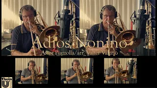 Ben van Dijk - 5X bass trombone Adios Nonino - Astor Piazzolla