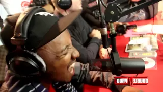 Soprano en freestyle avec La Fouine  à Skyrock