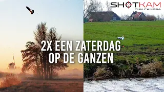 2 zaterdagen op de GANZEN; wat een verschil! #ShotKam