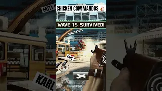 DEAD TRIGGER 2 | UNDEAD MOMENTS | 🐔CHICKEN COMMANDOS🐔 | FN FAL | PART 25 #deadtrigger2highlights