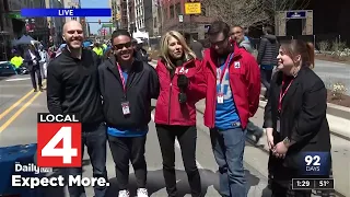 Hanging out with Detroit Lions fans hours before the NFL Draft