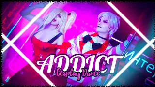 ADDICT (Cosplay Full Dance) Hazbin hotel Cover Latino by @fastydubs